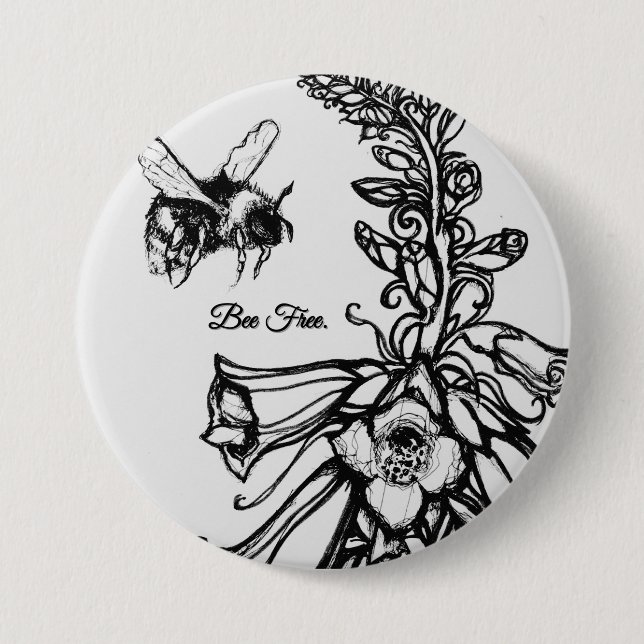 Solwhimsy For the Bees Collection 1 Knapp (Framsida)