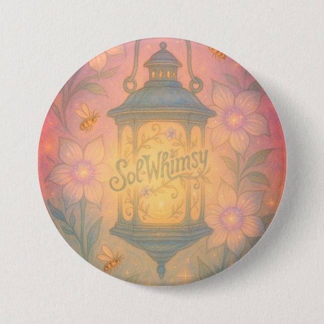 Solwhimsy Logotyp Pin Collection 1 Knapp (Framsida)