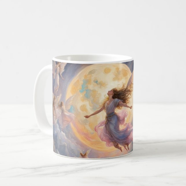 Som Änglar samlas Kaffemugg (Framsida vänster)