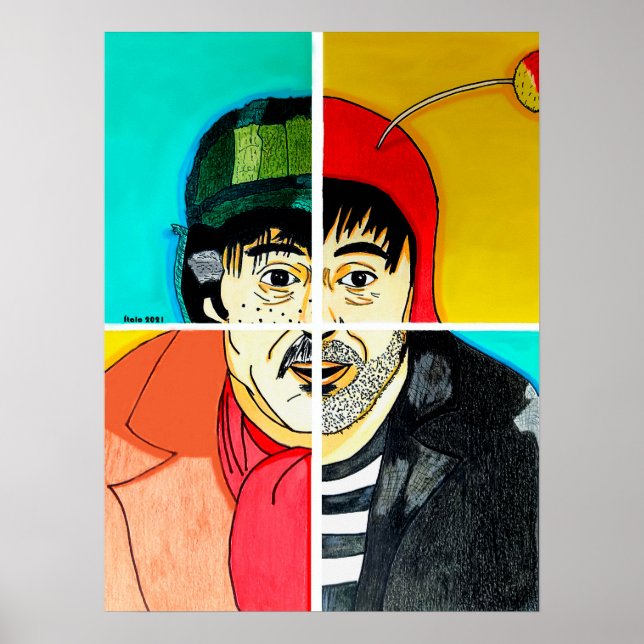 Som ansikte de Chespirito Poster (Framsidan)