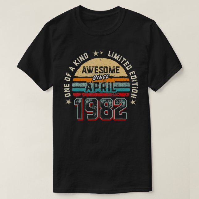 som är en Fantastisk-förklaring sedan 1982 års Vin T Shirt (Design framsida)