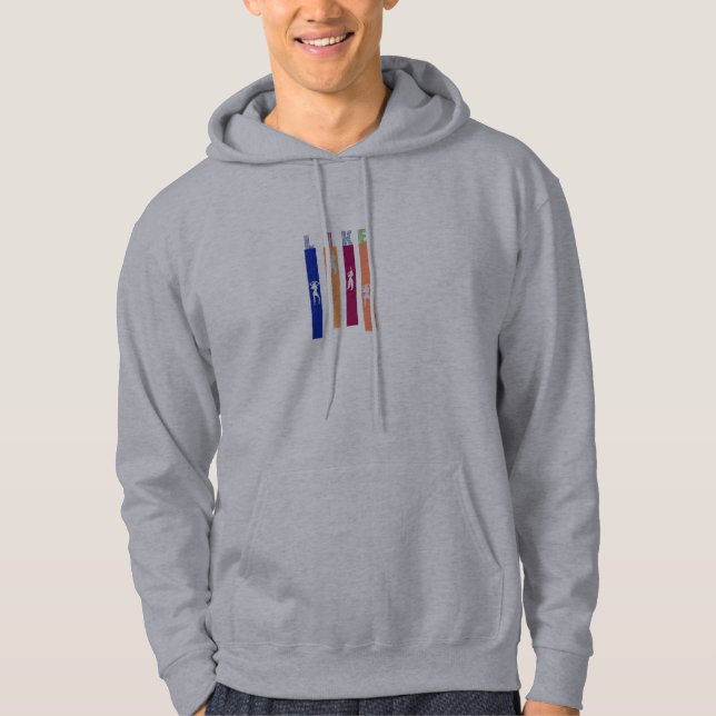 Som att skriva design hoodie (Framsida)