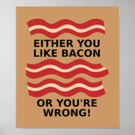 Som Bacon Poster