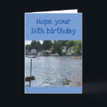 SOM BEAUTIFUL SOM DAG I SJÖ **16th**BIRTHDAY Kort<br><div class="desc">OM DET ÄR DAGS ATT SÄGA LYCKLIG 16:e BIRTIDAGEN** TILL EN VÄNNADS- ELLER FAMILJEMEDLEM OCH DE FÅR KÄRLEK SJÖ ELLER LEVA I SJÖ ... . - DET HÄR KORTET ÄR BARA TILL HONOM ELLER HENNE FÖR SÄKERHET. OCH OM DU VILL ÄNDRA VERSEN FÖR SÄKER:) TACK FÖR ATT DU STOPPADE MED...</div>