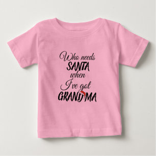 som behöver jultomten när vi har morma christmas t shirt