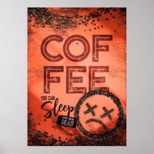 som behöver sova med kaffe poster