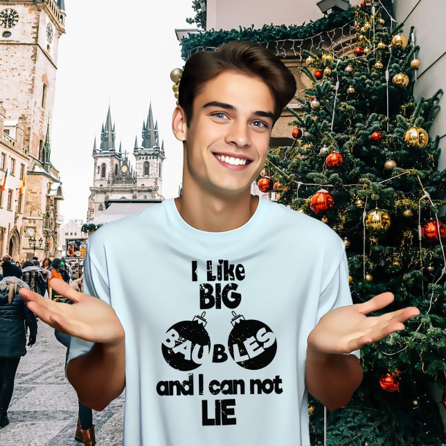 Som Big Baubles som inget annat Roligt-aticism T Shirt (Skapare uppladdad)