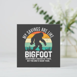 Som Bigfoot, aldrig sett!