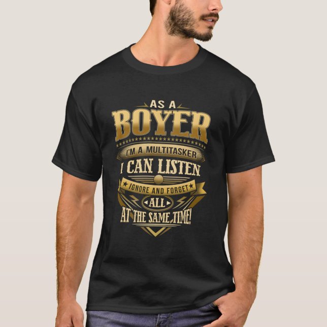 Som Bowman är jag en multitasker.. -... -.... -... T Shirt (Framsida)