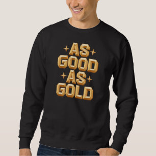 Som Bra som Guld Black Sweatshirt