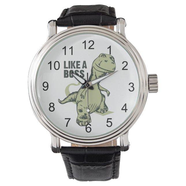 Som Chef Dinosaur Armbandsur (Framsida)