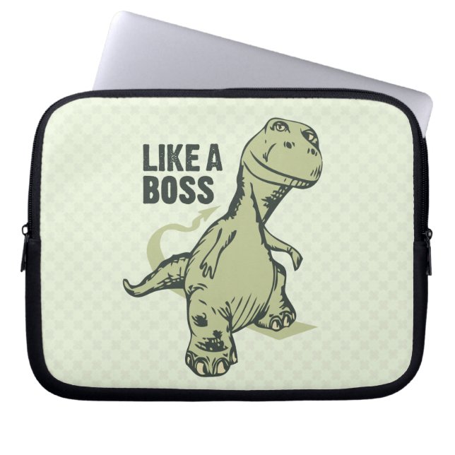 Som Chef Dinosaur Laptop Fodral (Framsidan)