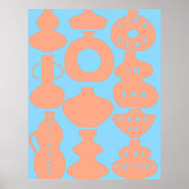 Som Clay i Potternas hand Poster