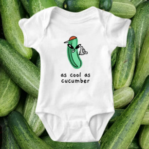 Som Coola som gurka - Baby-bodydräkt T Shirt