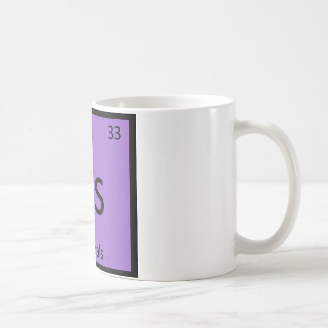 Som - Djur Kemi Periodiska Systemet Element Kaffemugg (Höger)