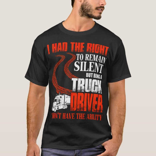 Som drivrutin T i Lastbil, Lastbil-drivrutin T ama Shirt (Framsida)