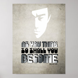 som du tänka så ska du bli poster