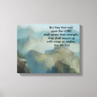 Som Eagles Soar Wrapped Canvas