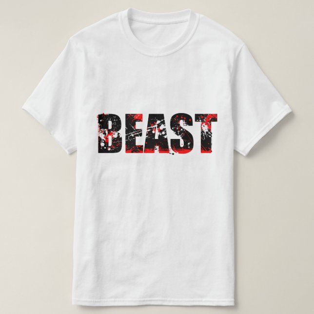 Som en Beast! T Shirt (Design framsida)