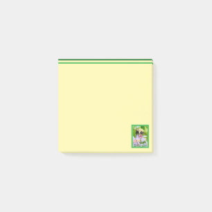 Som en bianteckning post-it block