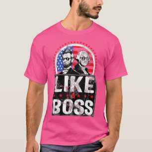 Som en Chef Abraham Lincoln George Washington T Shirt