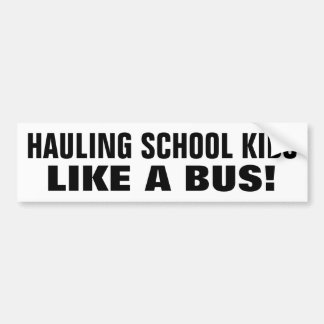 Som en chef eller buss? Ja! Bildekal