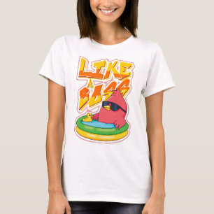 Som en chef-rolig fågelsolv som simmar bassäng t shirt