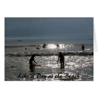 Som en dag i Beach OBS Kort