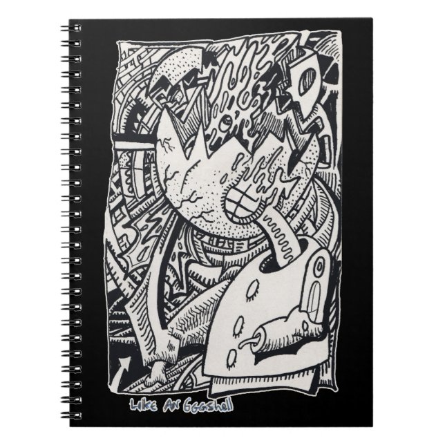 Som en Eggshell Anteckningsbok (Framsidan)