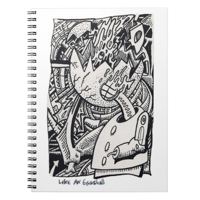Som en Eggshell Anteckningsbok (Framsidan)
