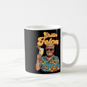 Som en Felon Trump President 2024, ta Amerika Bac Kaffemugg