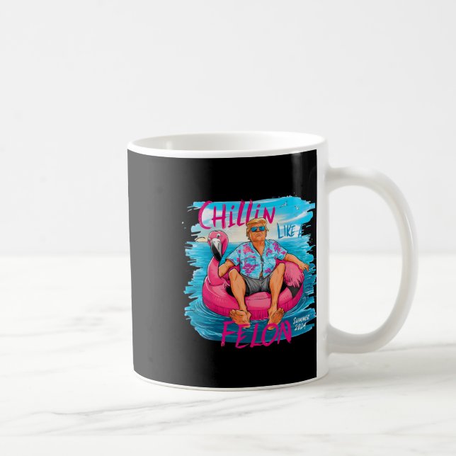 Som en felontrast för president 2024 1 kaffemugg (Höger)