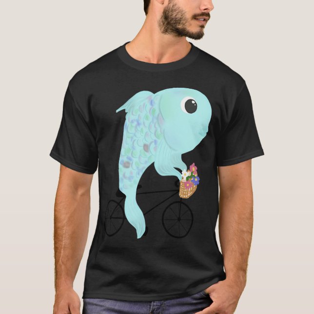 Som en fisk behöver en cykel t shirt (Framsida)