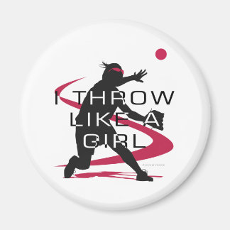 Som en flicka D Magnet