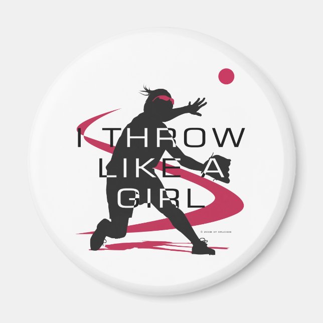 Som en flicka D Magnet (Framsidan)