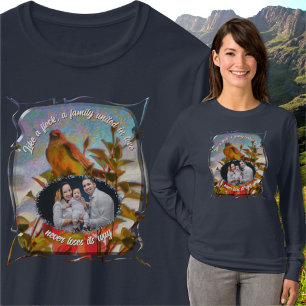 Som en flock, en familj förenad i kärlek 2338 t shirt
