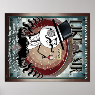 Som en Herr - Poster PM