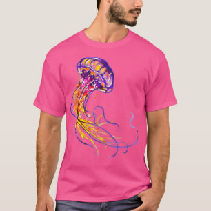 Som en jellyfisk rytm i inget man går med t shirt