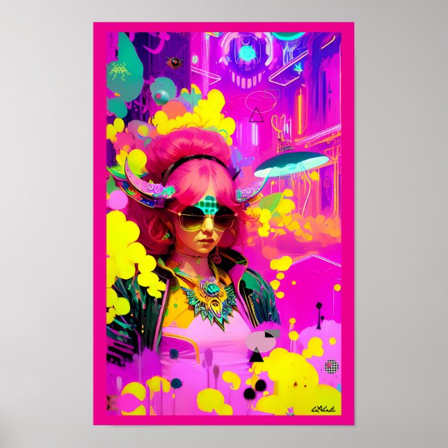 Som en kyss i Mörken Abyss Poster (Framsidan)