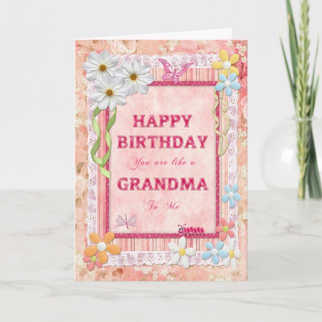 Som en mormor för mig, farkostkort kort (Framsida)