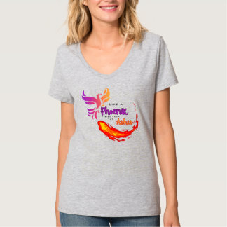 Som en Phoenix I Stiga upp från Ashes Shirt T