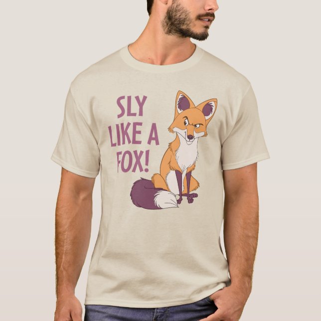 Som en räv! t shirt (Framsida)