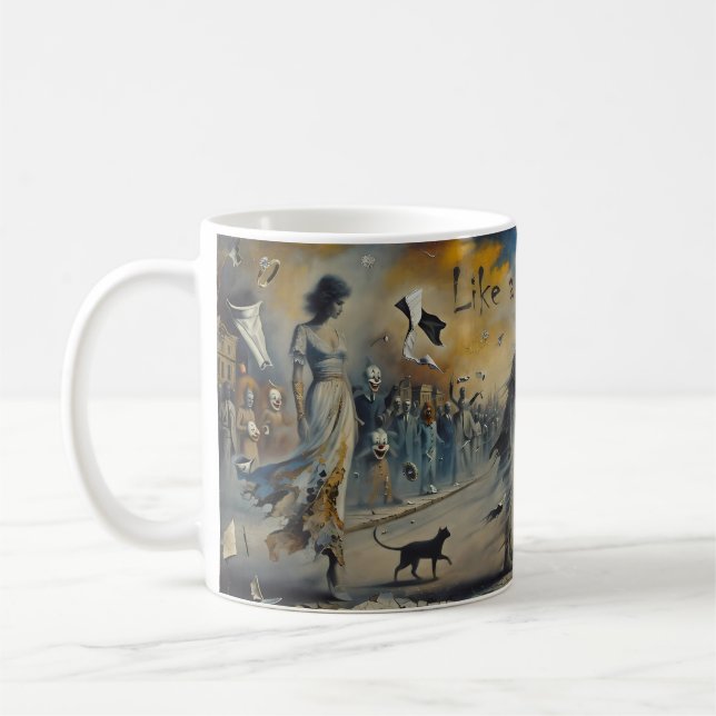 Som en rullande sten Vinddriven drömmugge Kaffemugg (Vänster)