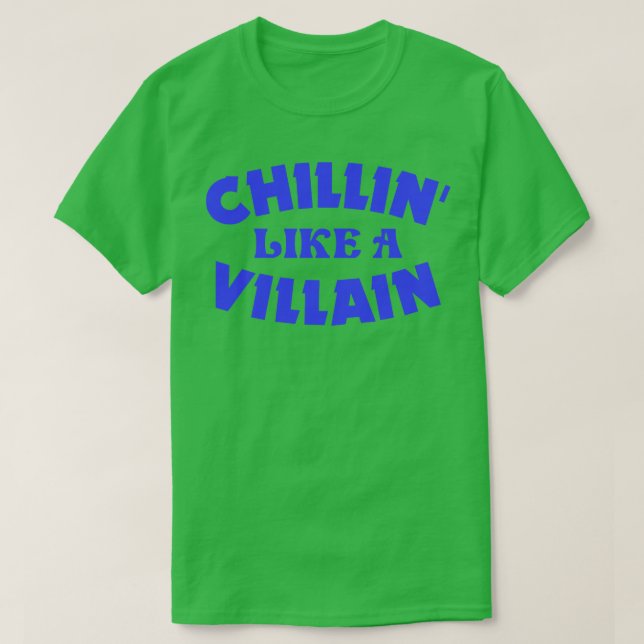 som en skurk 1 t shirt (Design framsida)