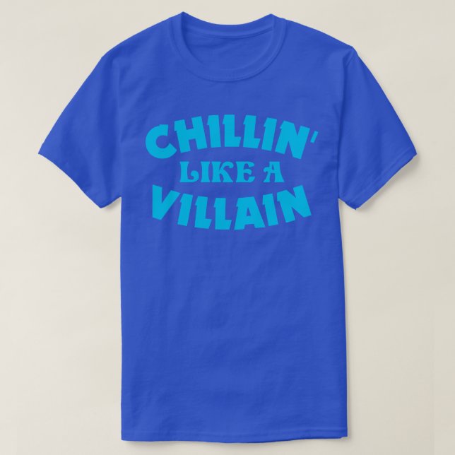 som en skurk t shirt (Design framsida)