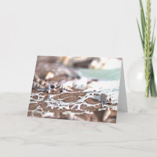 Som en våg på stranden kort