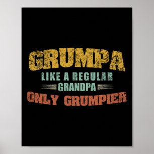 Som en vanlig morfar, bara Grumpier Fars dag Poster