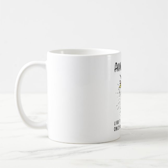 Som en vanlig moster är bara mer fantastisk uni kaffemugg (Vänster)