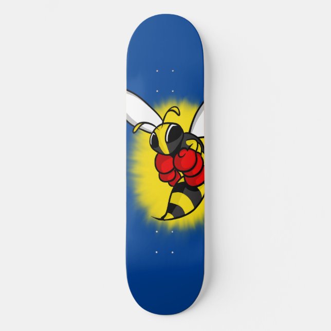 Som ett bi mini skateboard bräda 18,5 cm (Framsida)