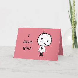 Som ett broderkort helgkort